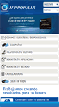 Mobile Screenshot of afppopular.com.do