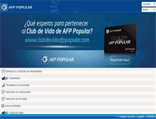 Tablet Screenshot of afppopular.com